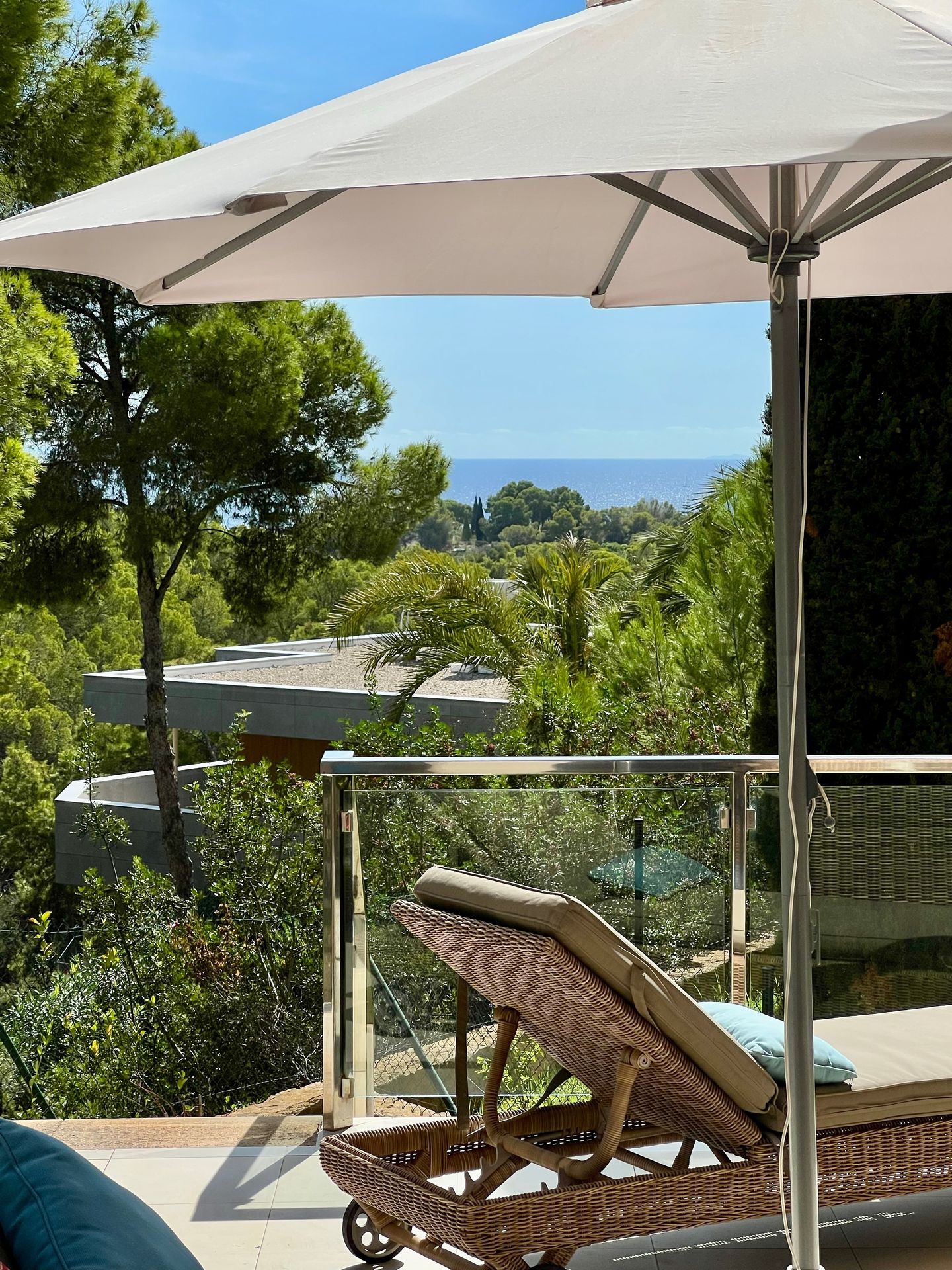 Garden Apartment for Rent in Sol de Mallorca with Sea Views