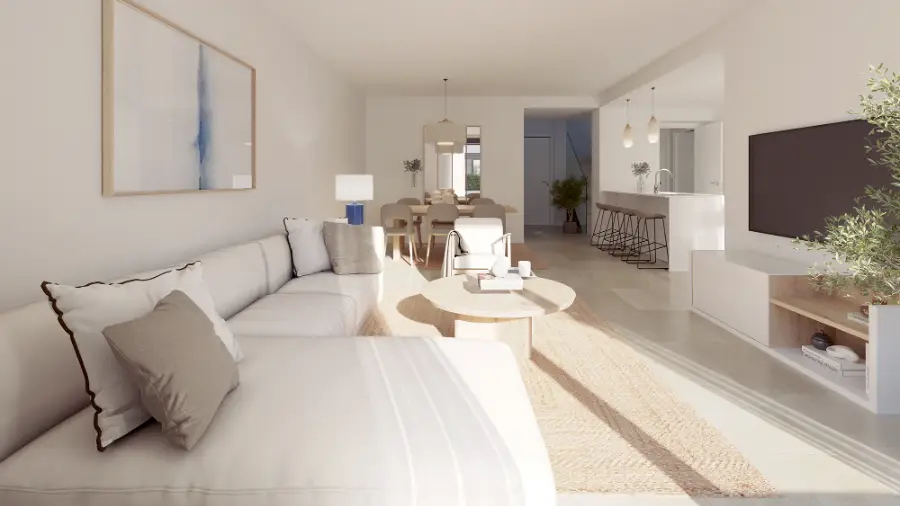Modern Townhouse for sale in Palma, only 400 m from the Beach