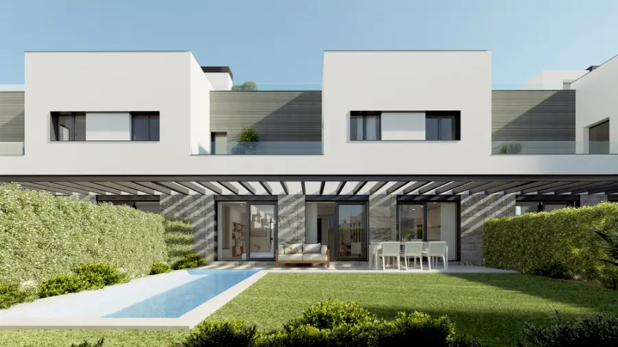 Modern Townhouse for sale in Palma, only 400 m from the Beach