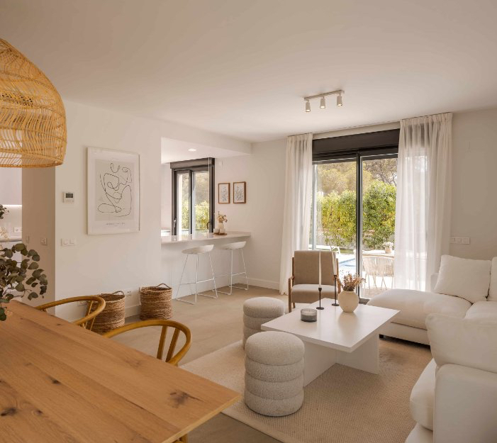 New Semi-Detached house with pool for sale in Puig de Ros