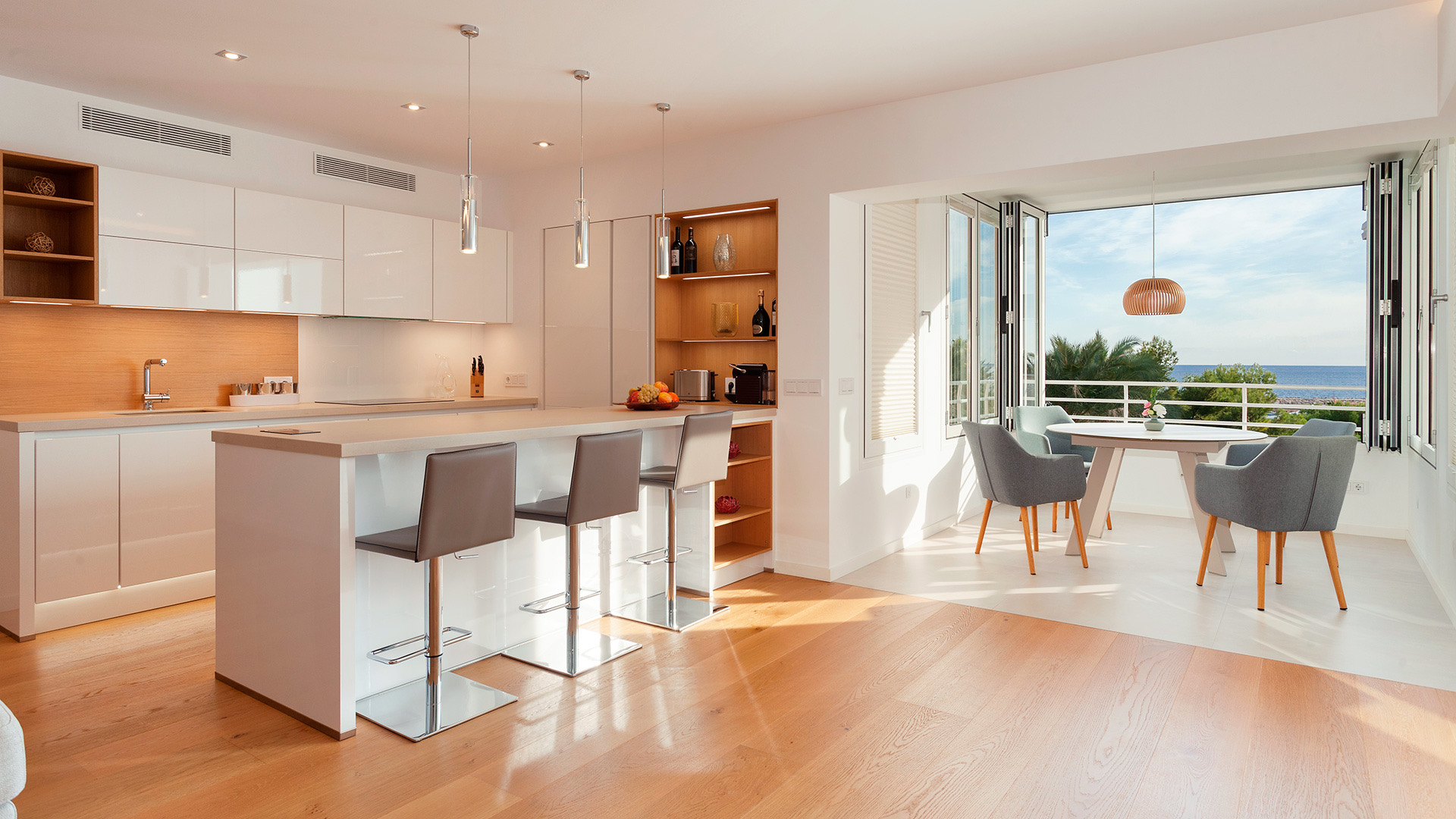 Apartment mit Meerblick in Puerto Portals zu verkaufen