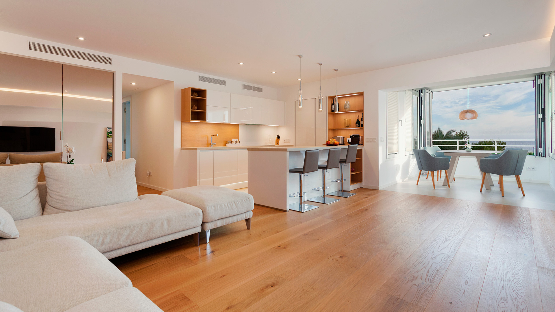 Apartment mit Meerblick in Puerto Portals zu verkaufen