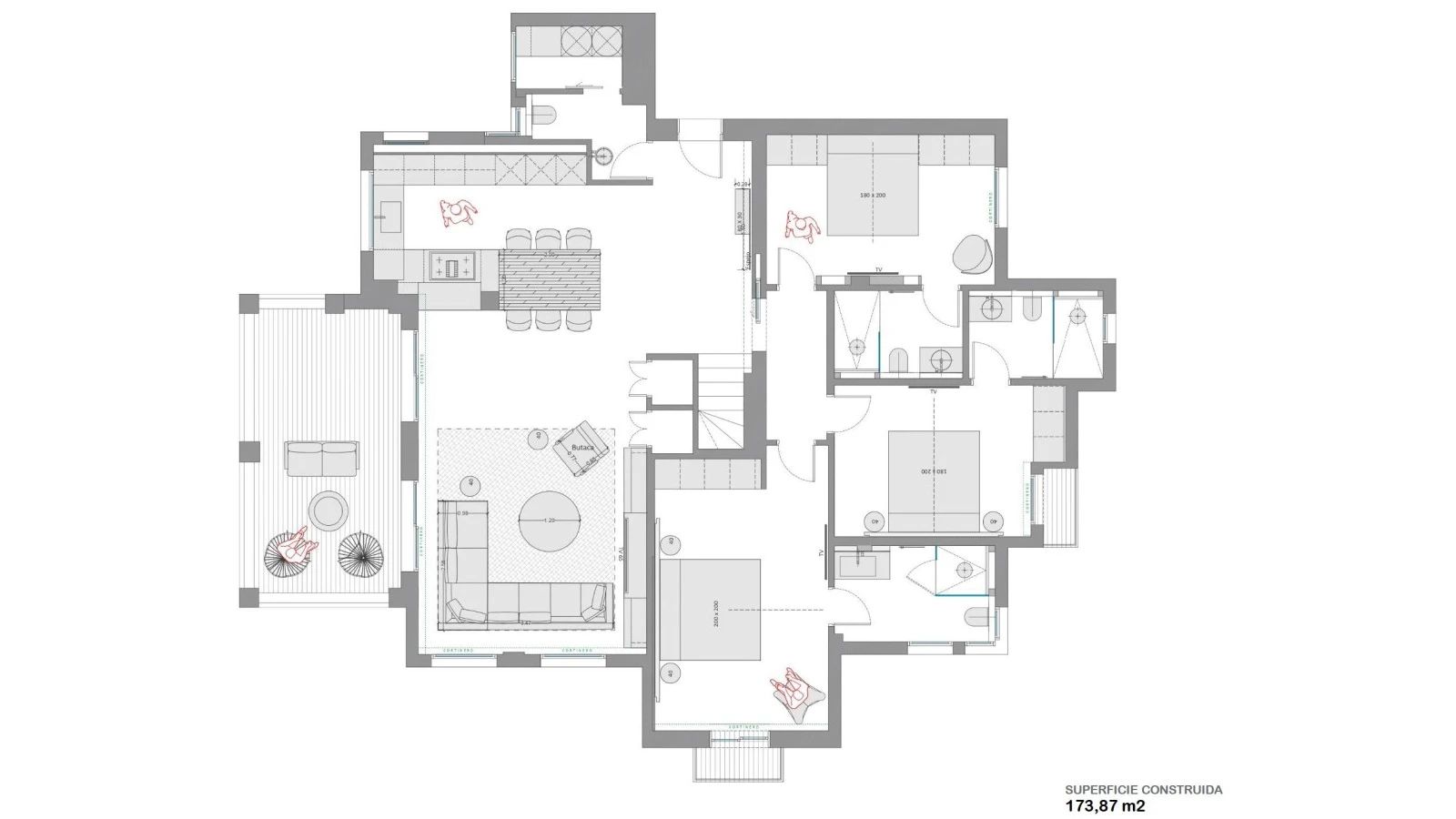 Penthouse with Roof Terrace for Sale in Santa Ponsa