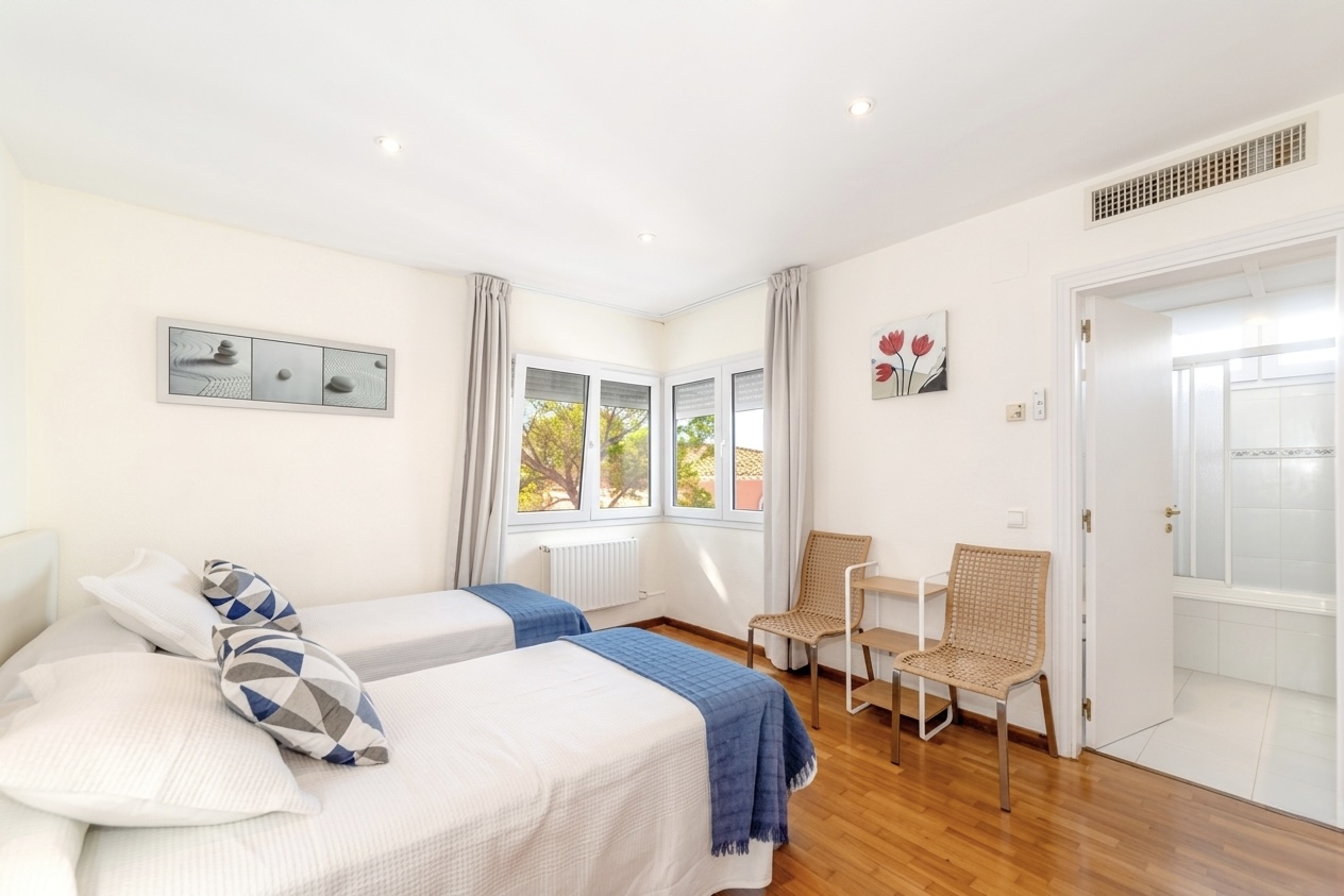 Cozy villa for sale at sea front in Bahia Azul with rental license