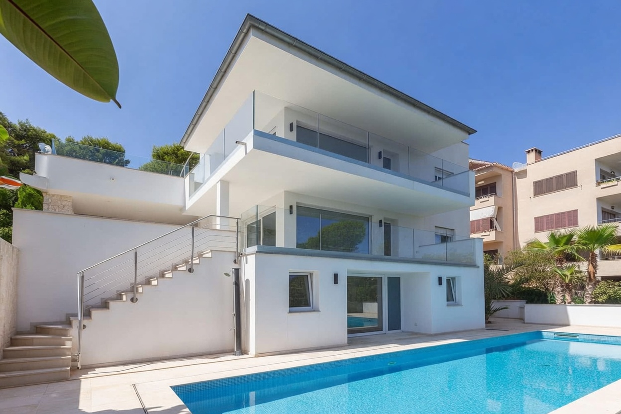 Modern Villa with amazing Seaview for Sale in Costa d'en Blanes