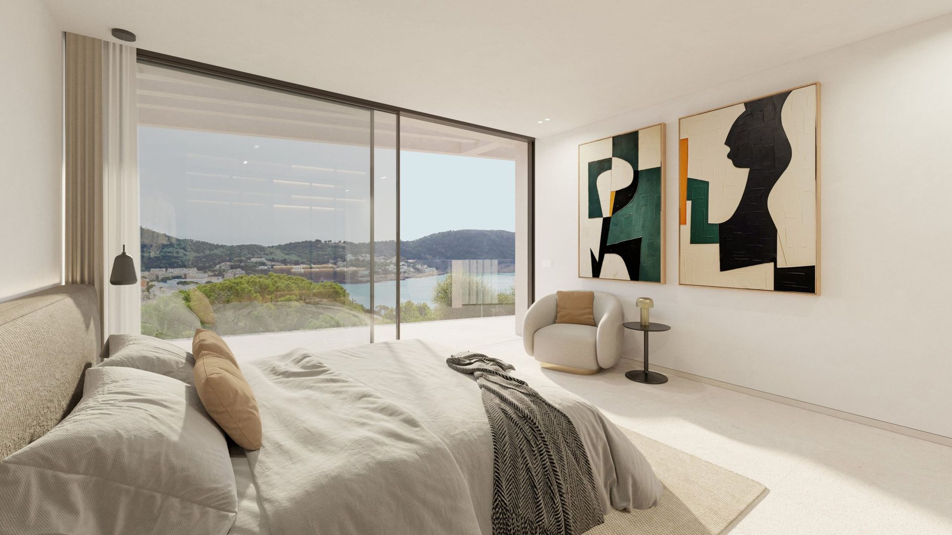 New Designer Villa for Sale with Sea Views in Camp de Mar