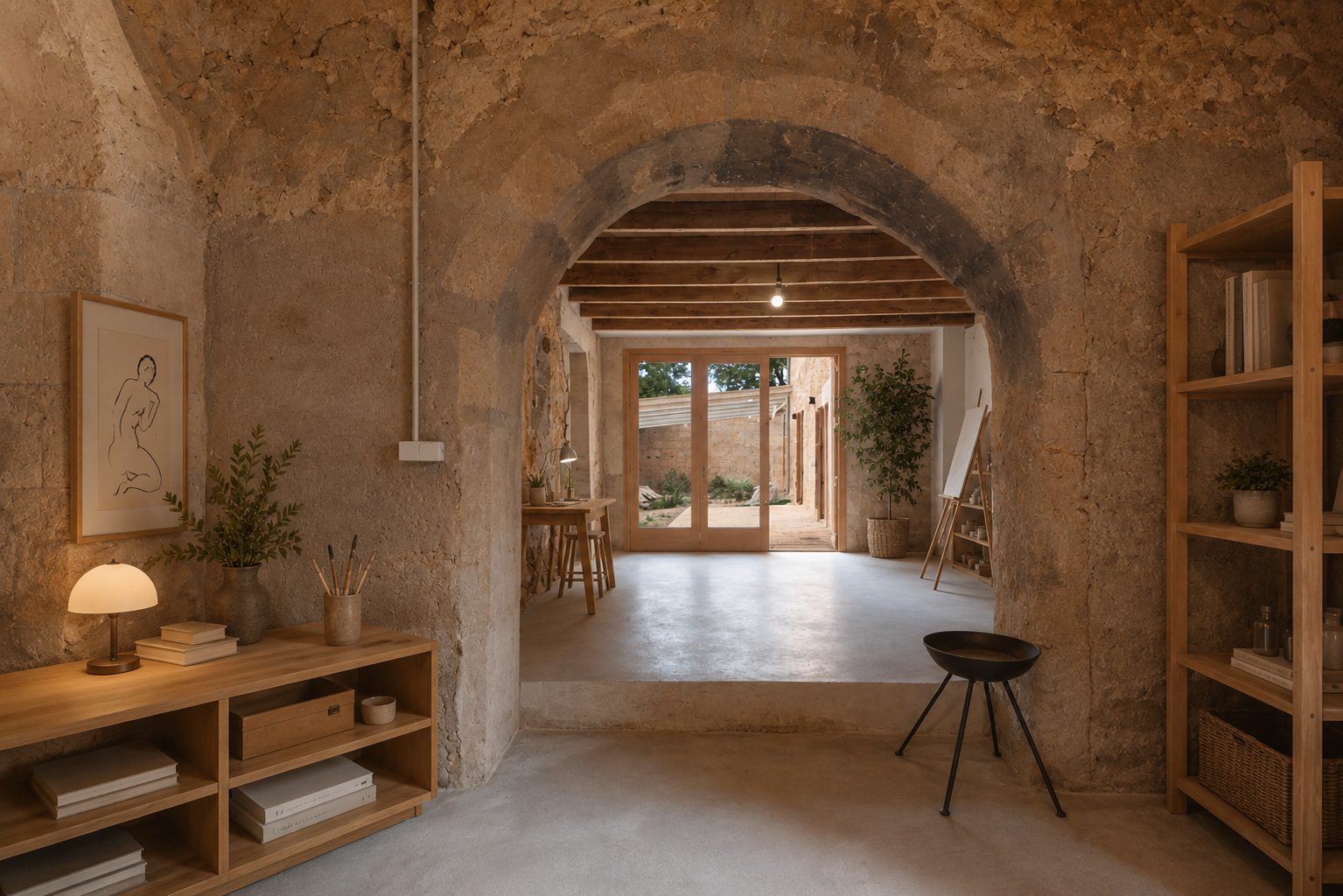 Completely renovated country house with large plot for sale in Ariany, Mallorca.