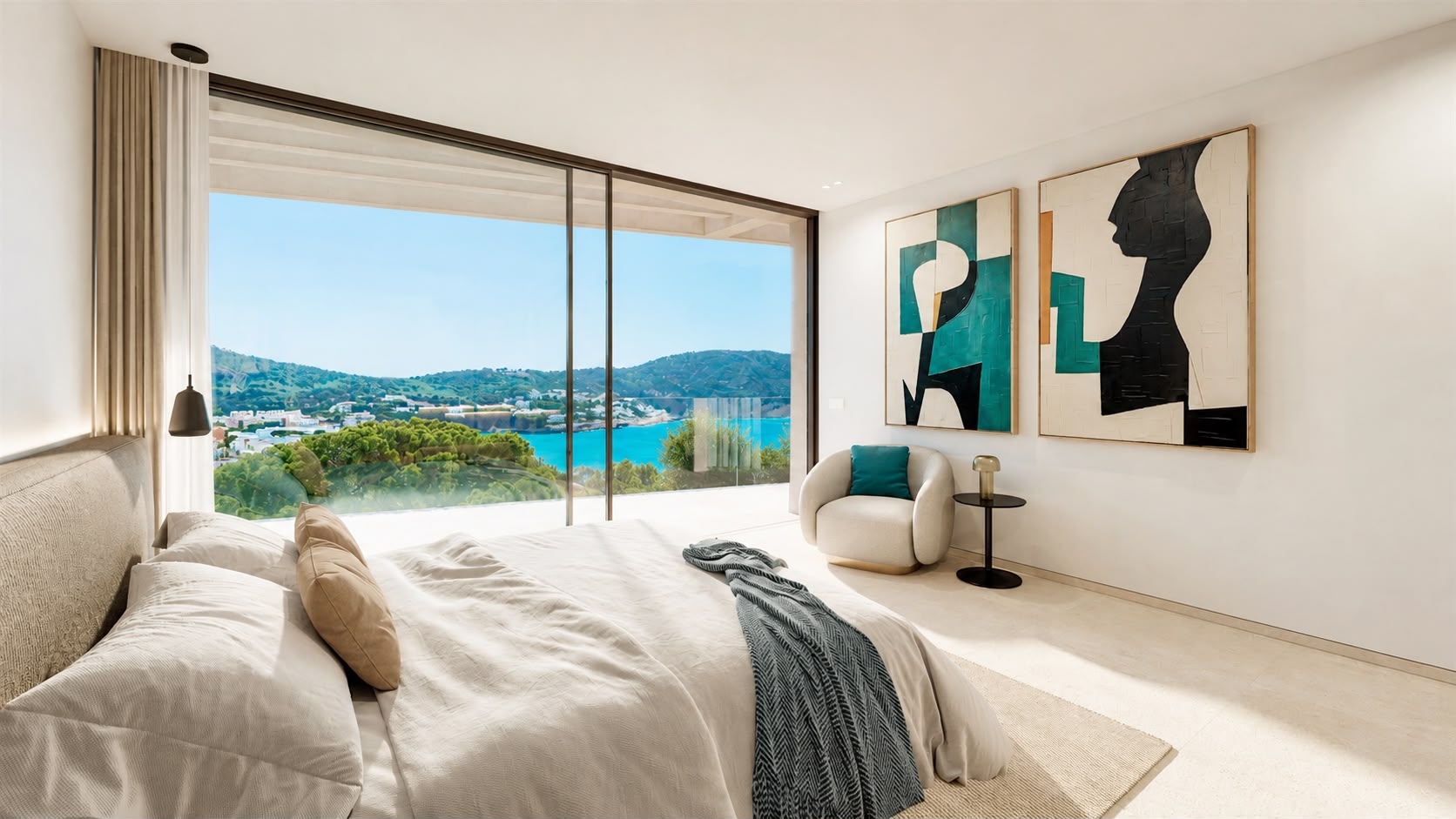 Newly built  luxury Villa for sale in Camp de Mar