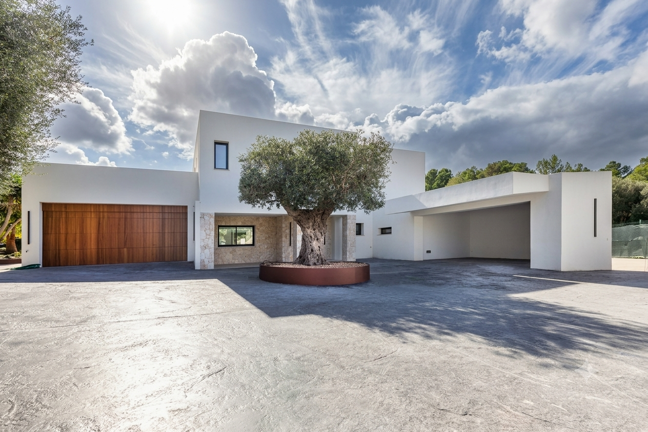 Moderna y espaciosa villa en venta en Santa Ponsa.