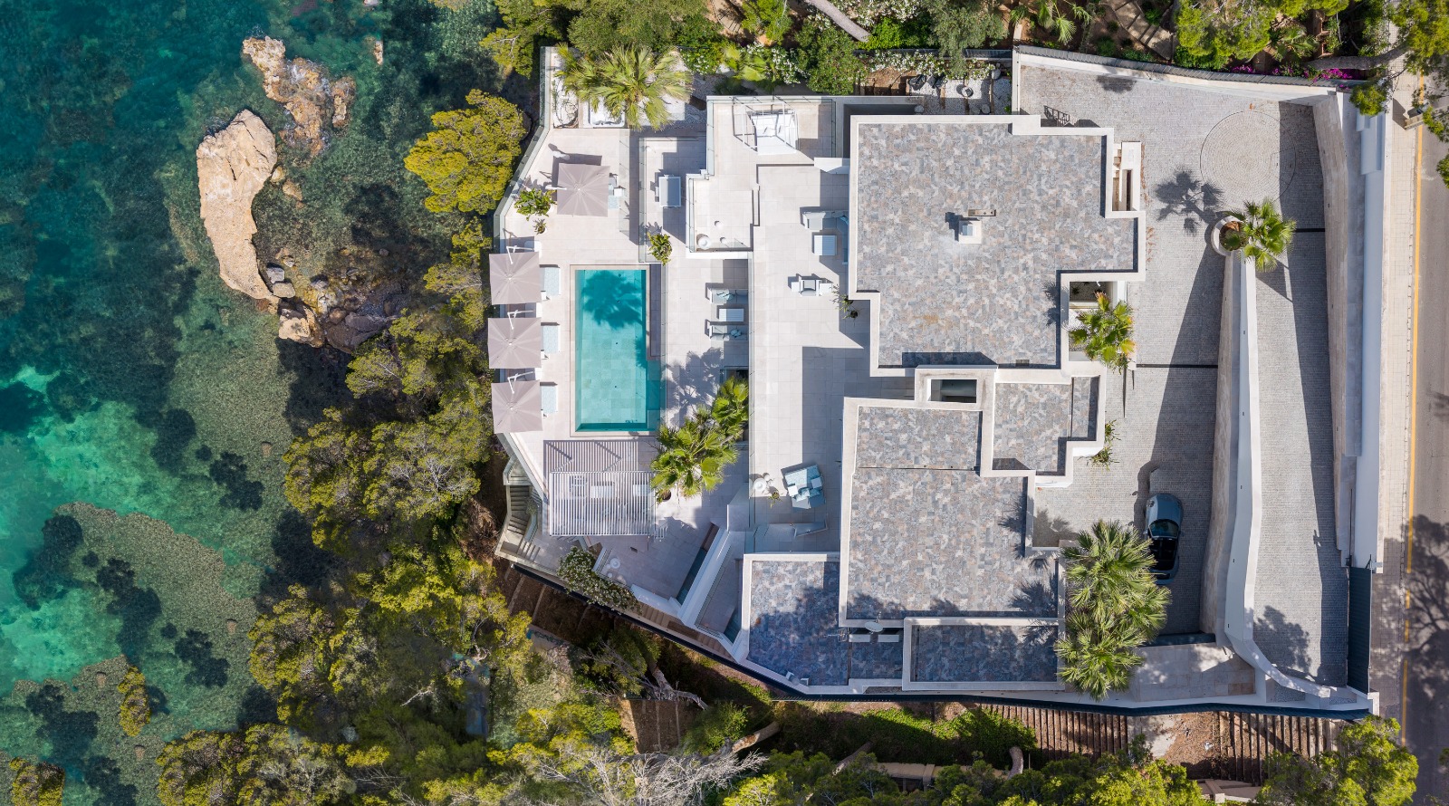 Brand New Luxury Villa for Sale at Seafront of Cala Vinyas