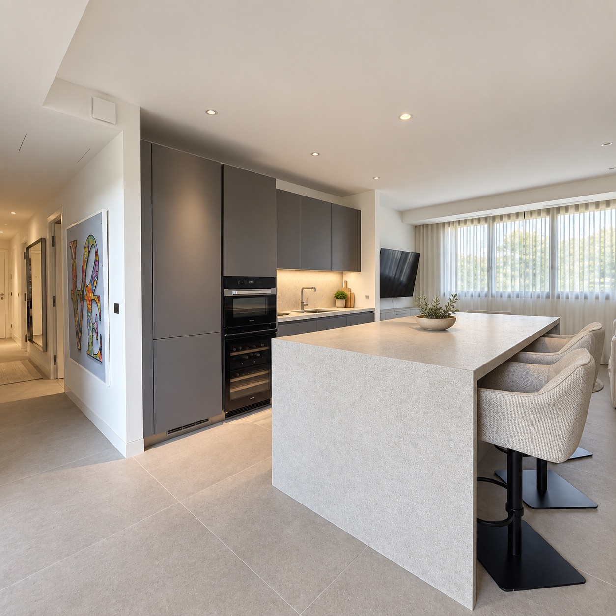 Luxusapartment in der XO Jay Residence in Palma-Portixol zu verkaufen