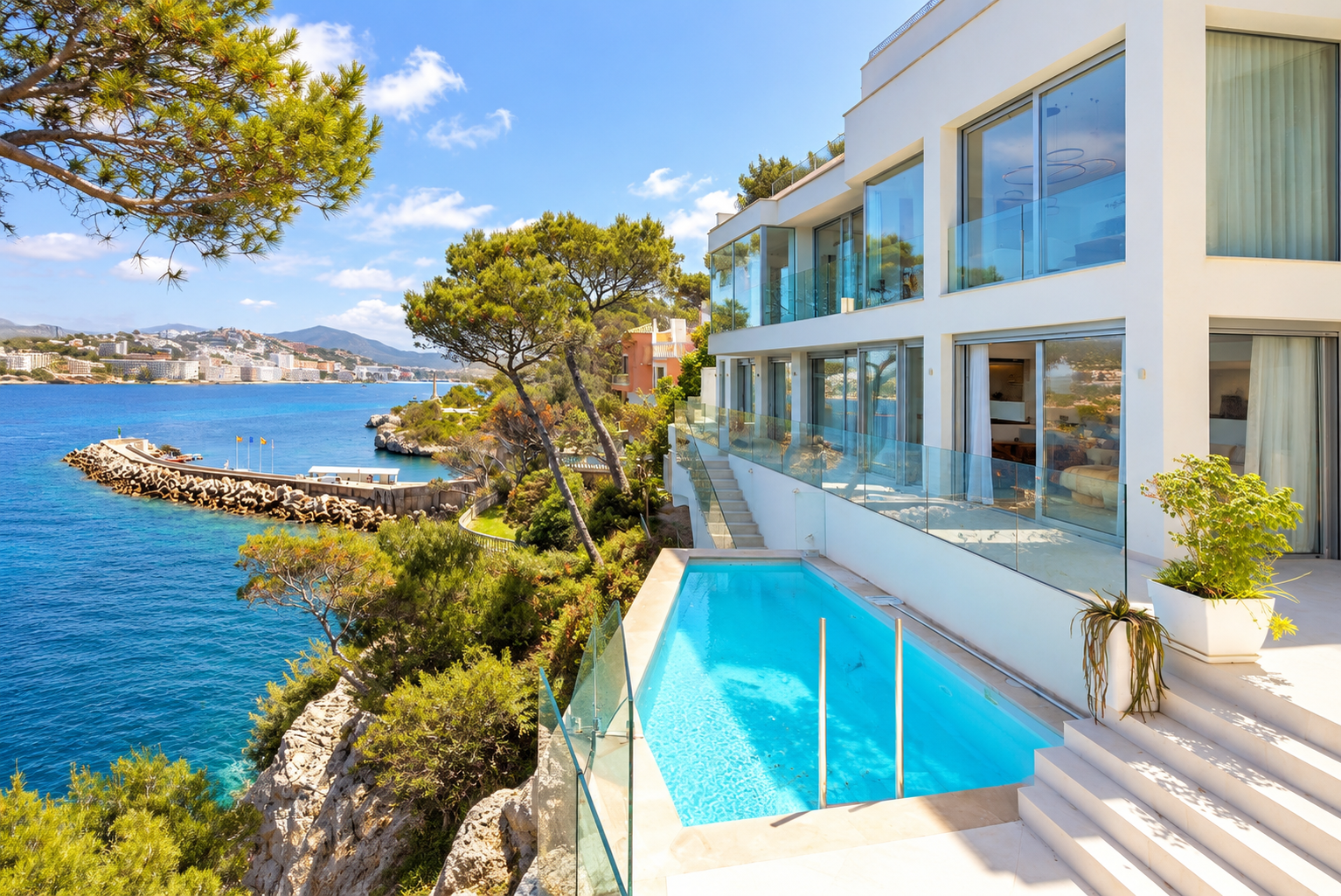 Seafront Villa for Sale in Santa Ponsa