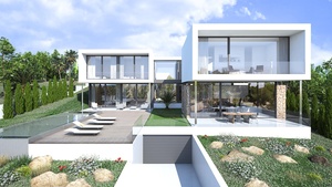 Luxus-Villenprojekt in Sol de Mallorca