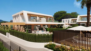 Mallorca new semi-detached villa for sale in Cala Ratjada