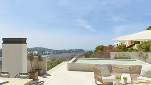 Mallorca new penthouse for sale in Santa Ponsa