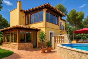 Mallorca Luxury Villa for Sale – Pool, Sea & Mountain Views