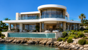 Mallorca New Villa for Sale in Porto Cristo Sea Front