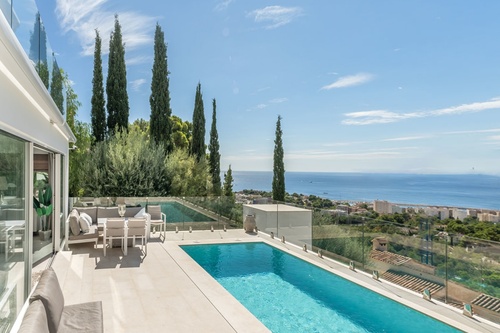 Вилла люкс с невероятным видом на море в Costa d'en Blanes